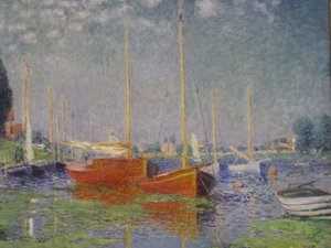 Red Boats at Argenteuil