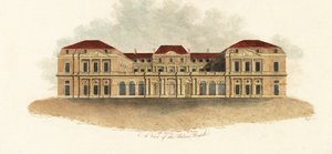 A View of the Palais-Royal, Paris