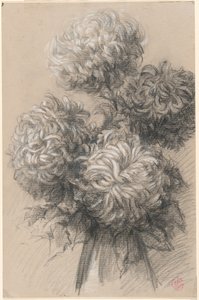 Chrysanthemums by Claude Emile Schuffenecker