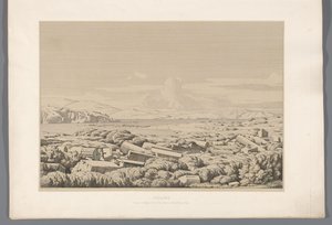View of the Cyclades Cyclades (title on object) Views of the Most Famous Sites of Ancient Greece (series title)