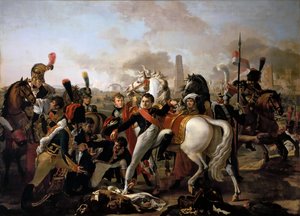 Napoleon Wounded Before Ratisbon, April 23, 1809 by Claude Gautherot