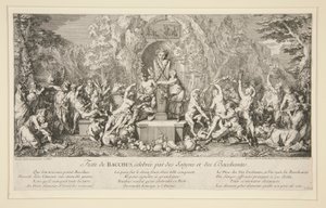 Festival of Bacchus, celebrated by Satyrs and Bacchantes