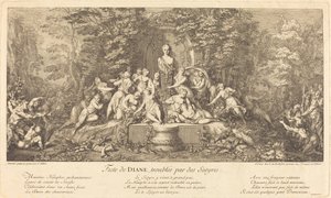 Feast of Diana Disrupted by Satyrs