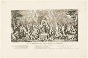 Festival of Bacchus Celebrated by Satyrs and Bacchantes
