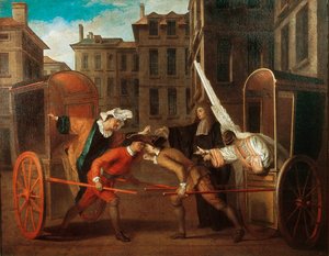 The Two Carriages, c.1707