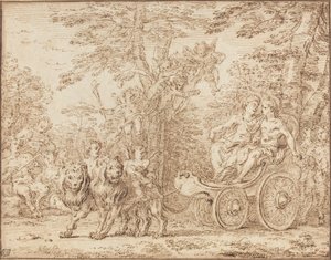 The Triumph of Marriage by Claude Gillot