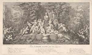 The festival of Diana, interrupted by satyrs, ca. 1786