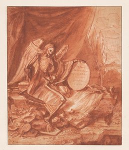 Vanitas Allegory by Claude Gillot
