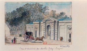 Cour et cuisines du Moulin Joly