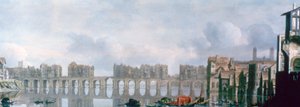 London Bridge by Claude Jongh