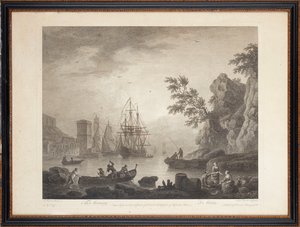 Ten French Steel Engravings