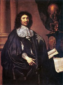 Portrait of Jean-Baptiste Colbert by Claude Lefebvre