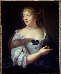 Portrait of the woman of letters Marie de Rabutin Chantal, Marquise de Sevigne (1626-1696)