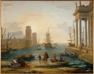 Harbour with Fog