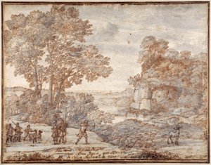Ascanius Shooting the Stag of Sylvia
