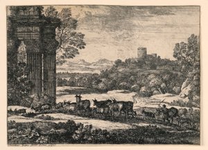 Cattle Driven Home Through a Storm