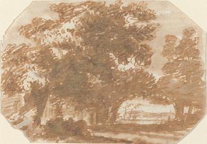 Grove of Trees by Claude Lorrain