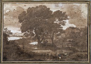 Landscape by Claude Lorrain