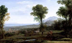 Landscape with St Philip Baptising the Eunuch