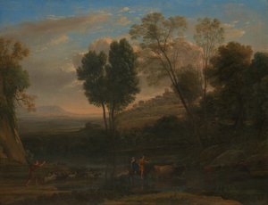 Sunrise by Claude Lorrain