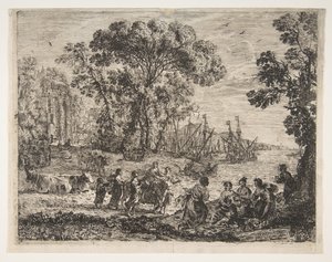 The Rape of Europa by Claude Lorrain