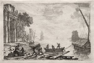 The Sunset by Claude Lorrain