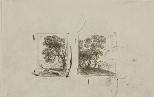 The Two Landscapes by Claude Lorrain