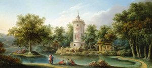 The Tour de Marlborough in the Jardin des Mesdames, Bellevue