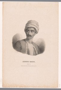 Portrait of a Greek Young Man (Études series) by Claude Marie Dubufe