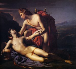 Apollo and Cyparissus by Claude Marie Paul Dubufe