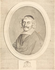 Alphonse III Delbene, Bishop of Orléans by Claude Mellan