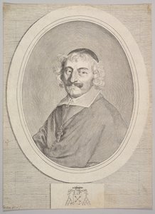 Alphonse III Delbène, Bishop of Orléans by Claude Mellan