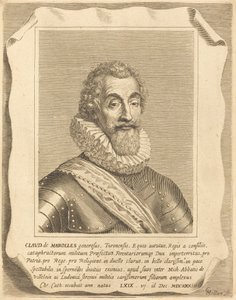 Claude de Marolles by Claude Mellan