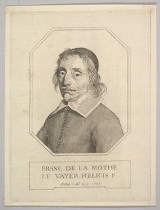 François de La Mothe Le Vayer by Claude Mellan