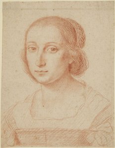 Head of a Woman by Claude Mellan