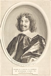 Henri-Louis Habert de Montmor by Claude Mellan