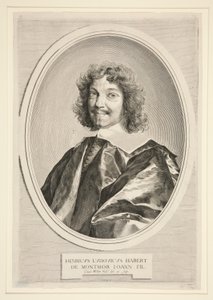 Henri Louis Habert de Montmor by Claude Mellan