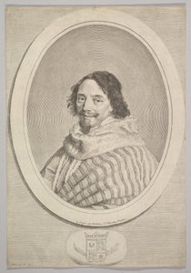 Henri de Mesmes by Claude Mellan