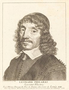 Leonardos Philaras by Claude Mellan