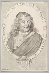 Louis Berryer by Claude Mellan