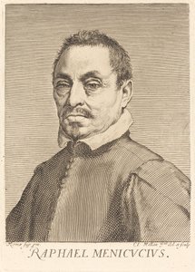 Raffaello Menicucci by Claude Mellan