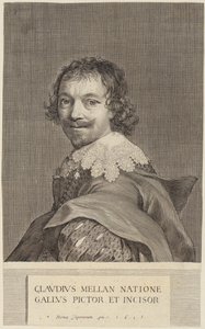 Self-Portrait of Claude Mellan by Claude Mellan