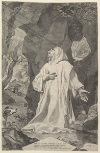 St. Bruno by Claude Mellan