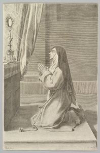 St. Claire by Claude Mellan