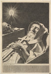 St. Francis of Paola by Claude Mellan
