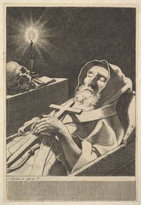 St. Francis de Paul by Claude Mellan