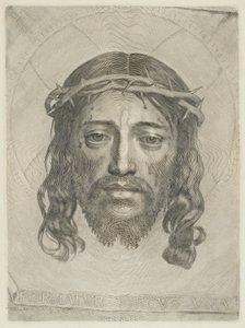 The Sudarium by Claude Mellan