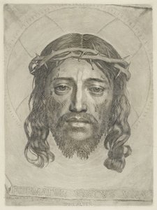 The Sudarium by Claude Mellan