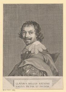 Self-Portrait by Claude Mellan