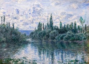 Arm of the Seine Near Vetheuil, c. 1878 by Claude Monet